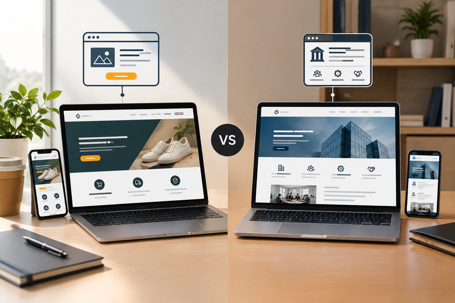 Landing Page vs Company Profile Website: Apa Perbedaannya dan Kapan Harus Menggunakannya?
